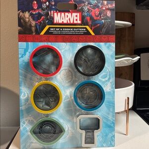 Disney Store Marvel Hero Cookie Cutter Collection